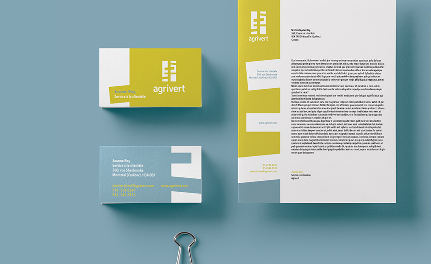 les cartes d'affaires