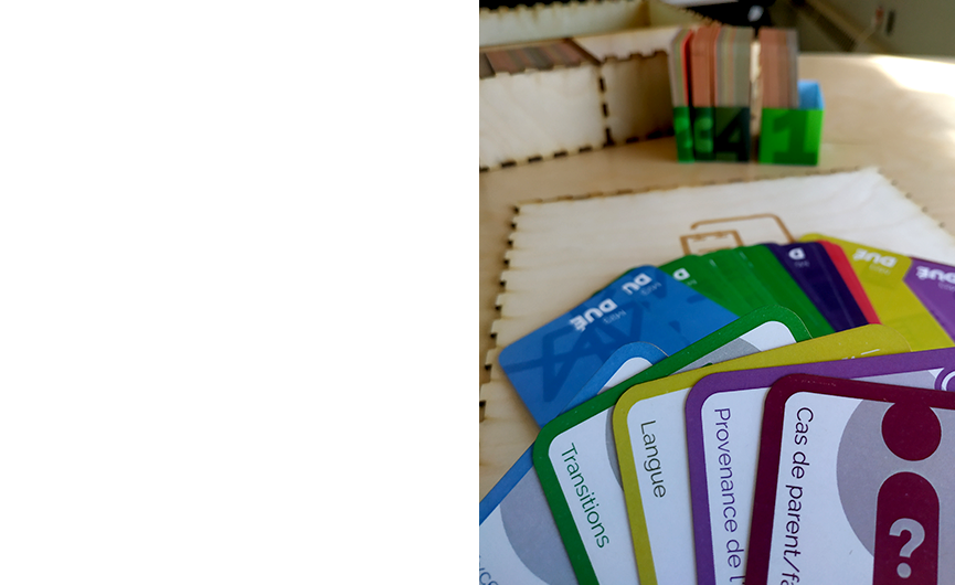 les cartes et leurs cocons