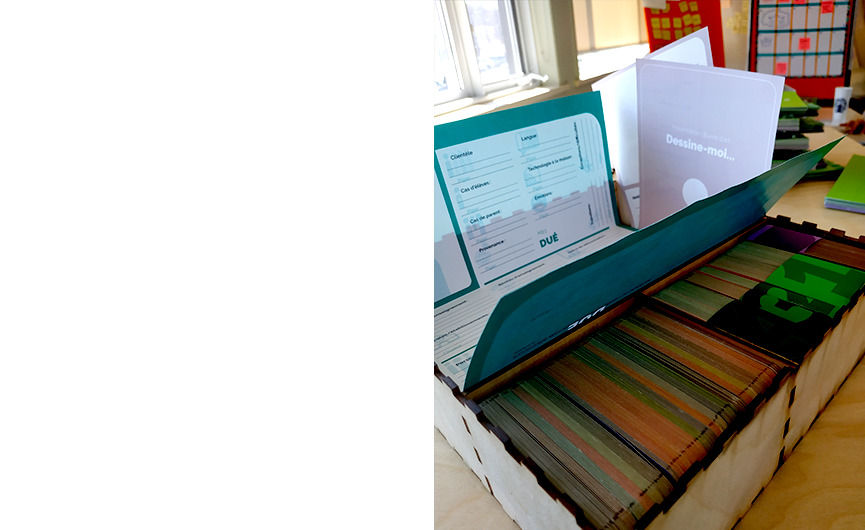 la boîte et son contenu