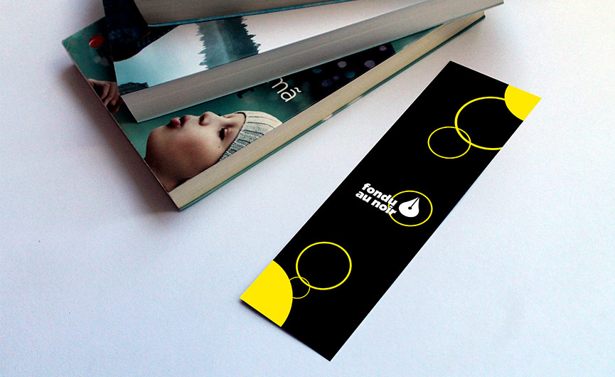 le marque-pages de fondu au noir