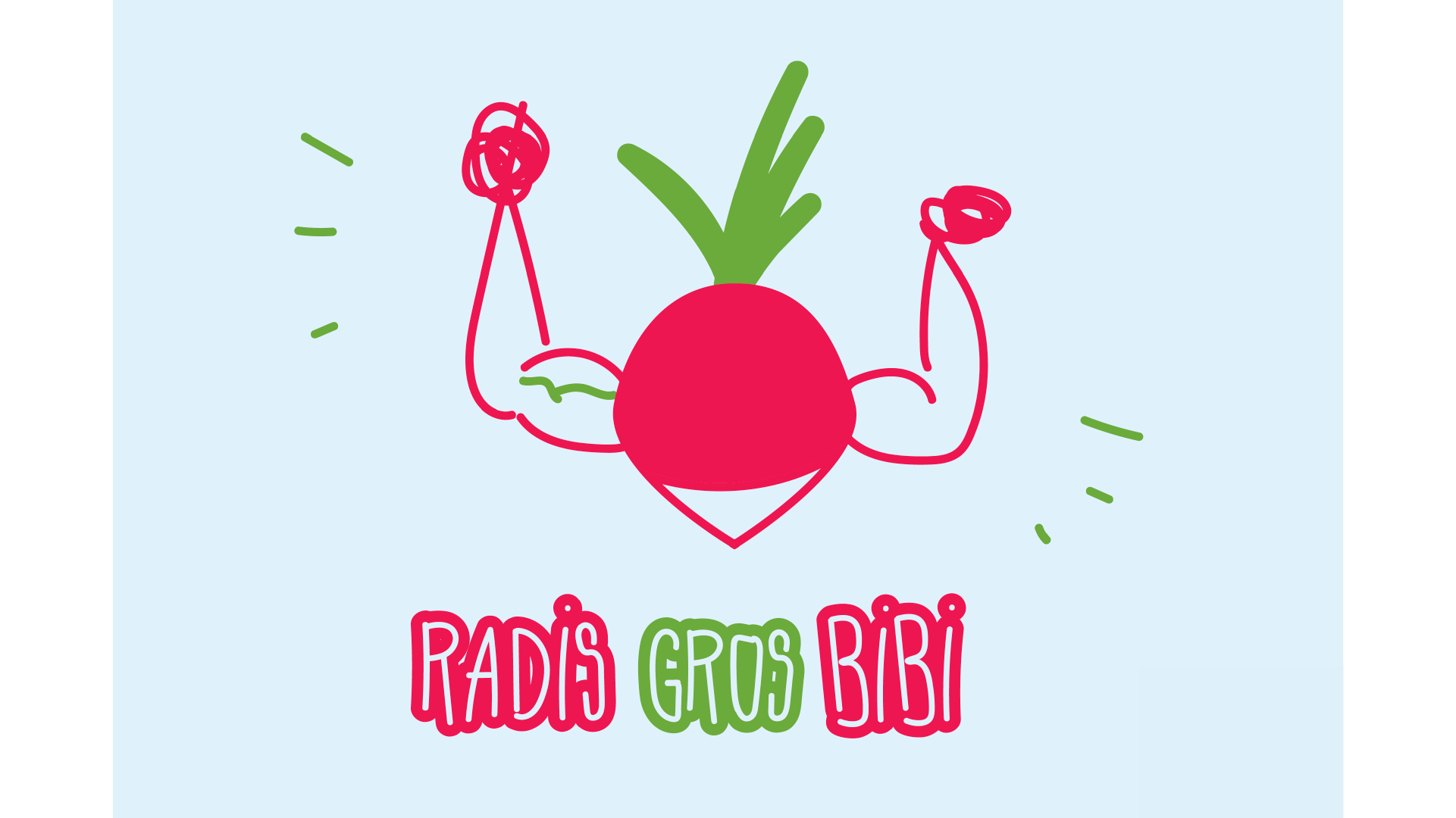 illustration radis gros bibis